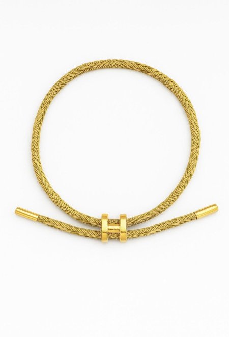 اسوارة هيرمز خيط لون ذهبي