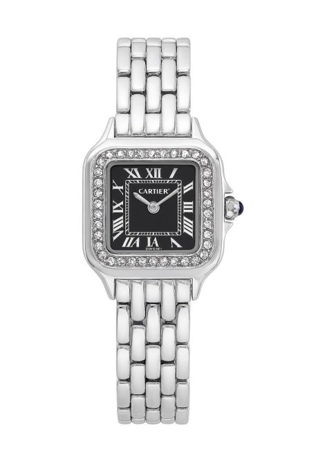 ساعة كارتير مربع مع زركون ميني سايز