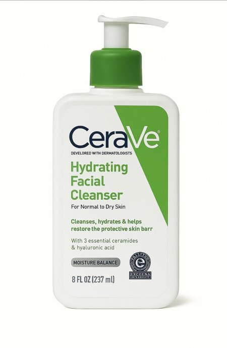 CeraVe - غسول مرطب للوجه مناسب للبشرة العادية الى الجافة