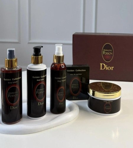 طقم عطر ماركة - ٥ قطع / شامل علبة الشركة