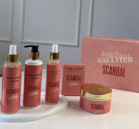 طقم عطر ماركة - 5 قطع / شامل علبة الشركة