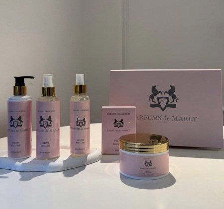 طقم عطر ماركة - 5 قطع / شامل علبة الشركة